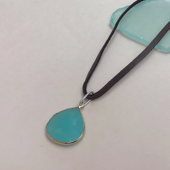 Chalcedony Sundance Charm Necklace - Picture 9 of 9